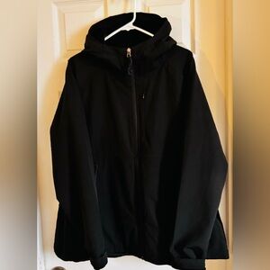 Kirkland Black Hooded Jacket, NWOT
